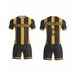 Factory-direct high-quality Thai sublimation club football training sets – best red-black football sportswear