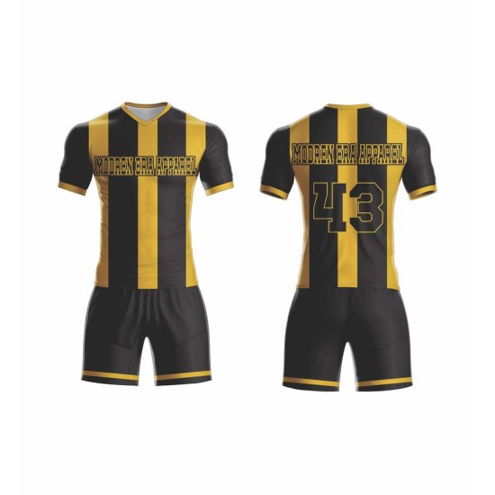 Factory-direct high-quality Thai sublimation club football training sets – best red-black football sportswear