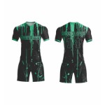 Factory-direct top-tier football kits – Thai-quality sublimation club training sets, red and black sportswear uniforms