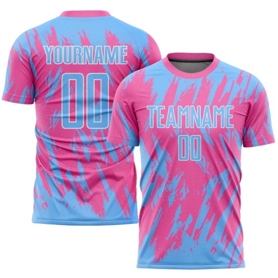 Latest sublimation-printed football uniforms – short-sleeve training sportswear, jerseys