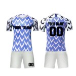 Custom-designed football club jerseys – French-style sublimation print, personalized for adults Custom-designed football club jerseys – French-style sublimation print, personalized for adults