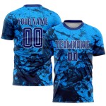 Custom team football kits in 100% polyester sublimation – sublimation-printed shirts for teams