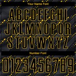 Black-Gold Black Soccer Custom Jersey Sublimation Uniform Black-Gold Black Soccer Custom Jersey Sublimation Uniform